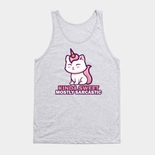 Kinda Sweet Mostly Sarcastic Tank Top